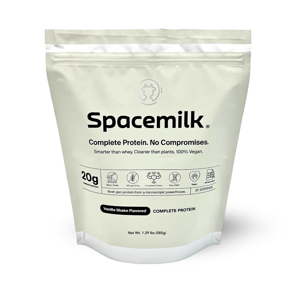 Amazon.com: Spacemilk Vanilla Shake Vegan Protein Powder, 20g